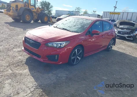 2019 Subaru Impreza 2.0I Sport z USA, uszkodzony, nr VIN 4S3GTAM68K3735465